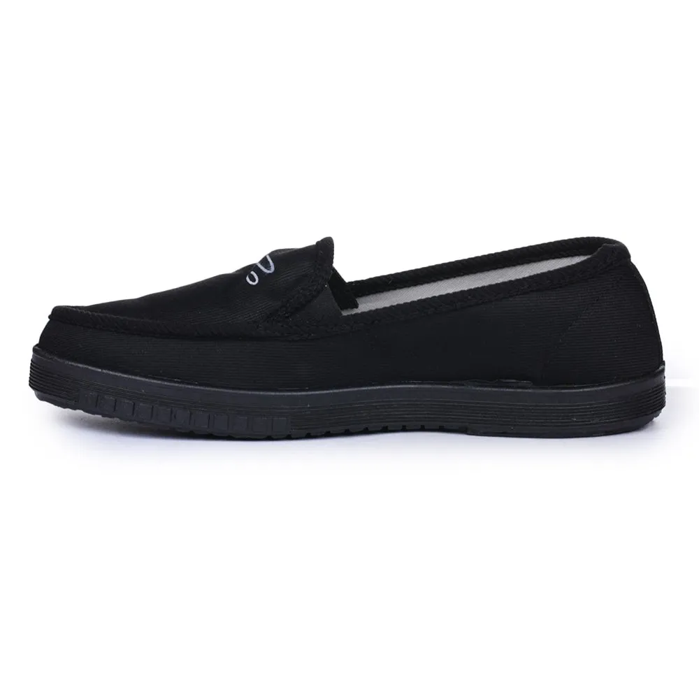 A-HA Black Casual Non Lacing Shoes For Men WALKER-E By Liberty