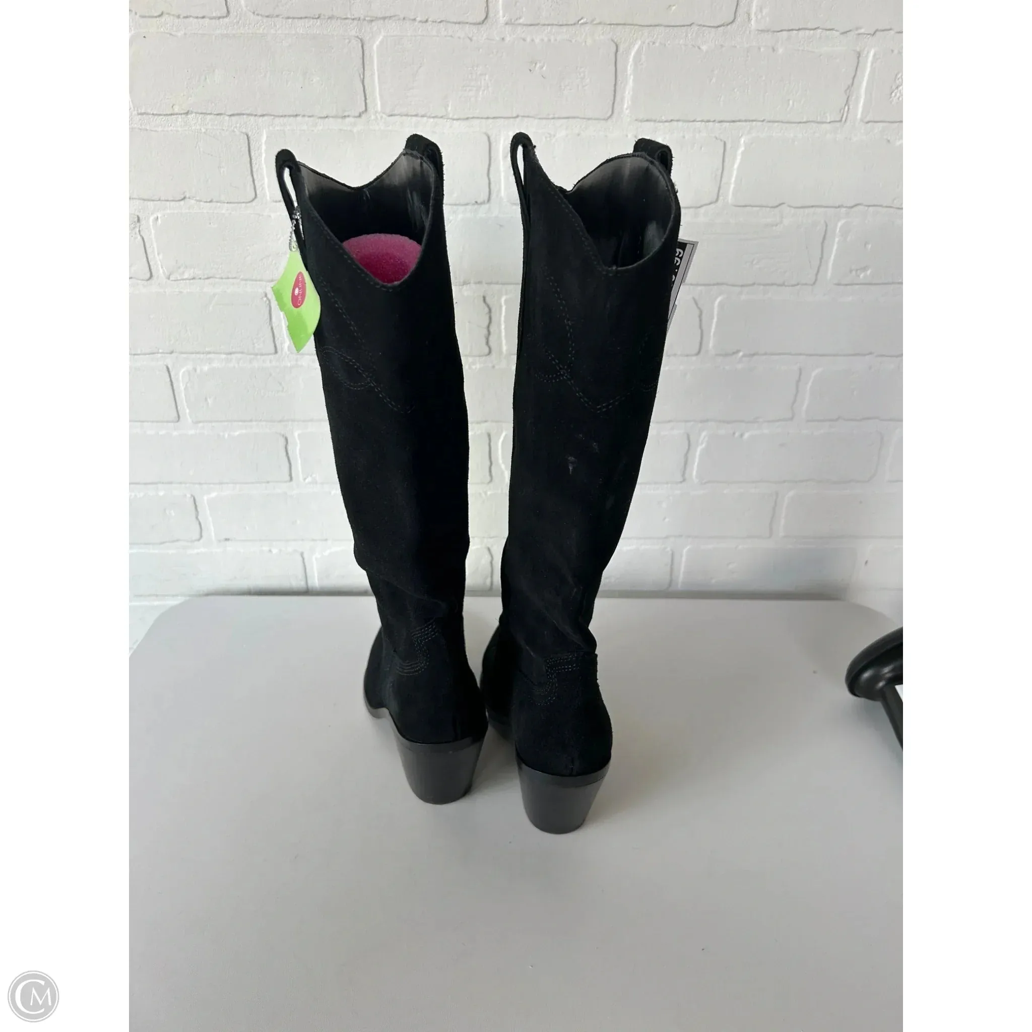 Boots Western By Nine West In Black, Size: 8.5