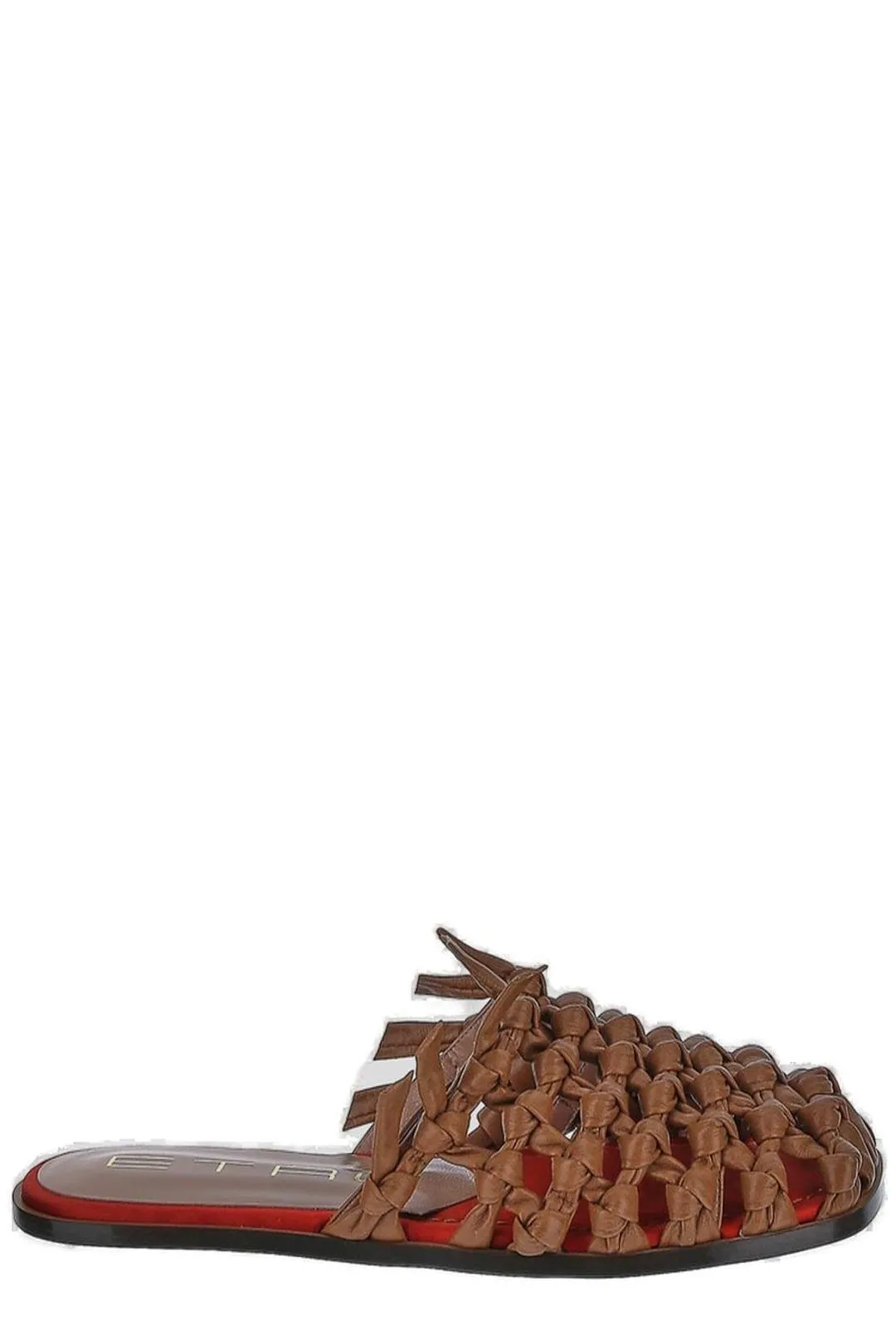 Etro Woven Flat Mules