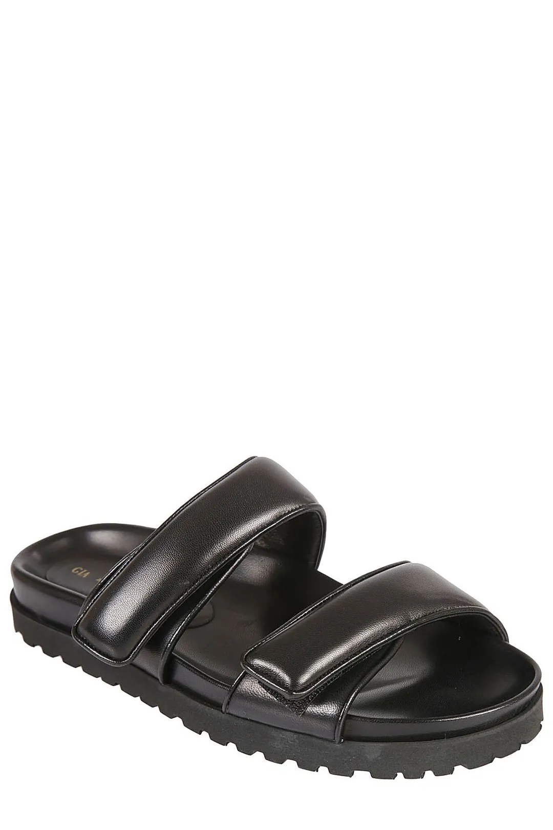 GIA BORGHINI Open Toe Slip-On Flat Sandals