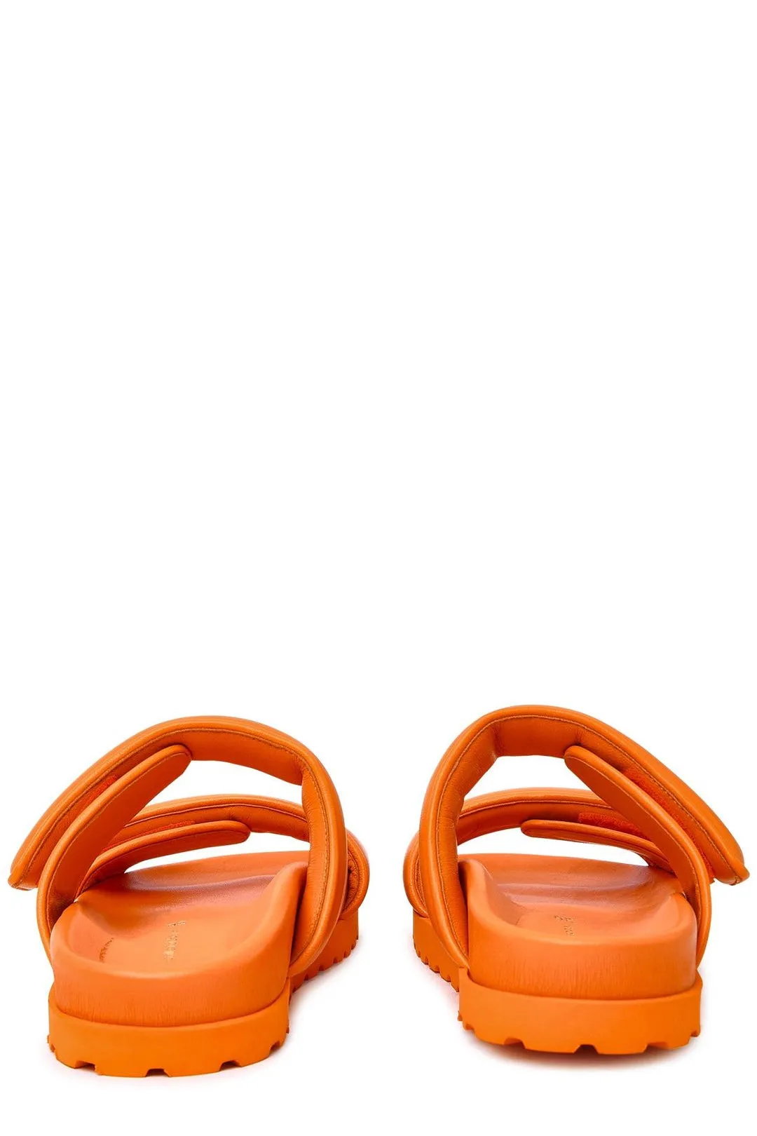 GIA BORGHINI Open Toe Slip-On Flat Sandals