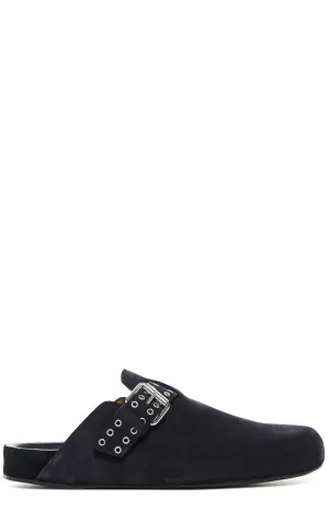 Isabel Marant Slip-On Buckle Detailed Flats