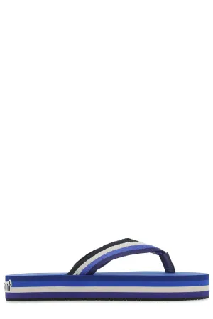 Isabel Marant Stripe Print Flip-Flops