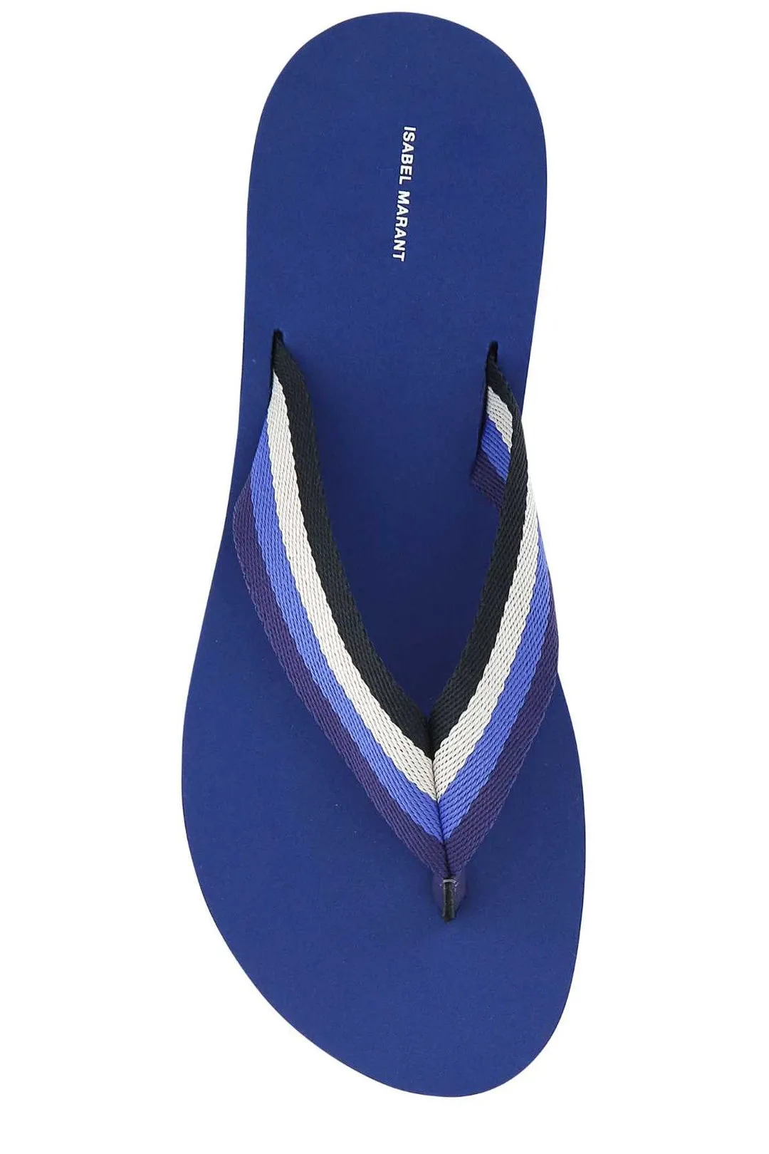 Isabel Marant Stripe Print Flip-Flops