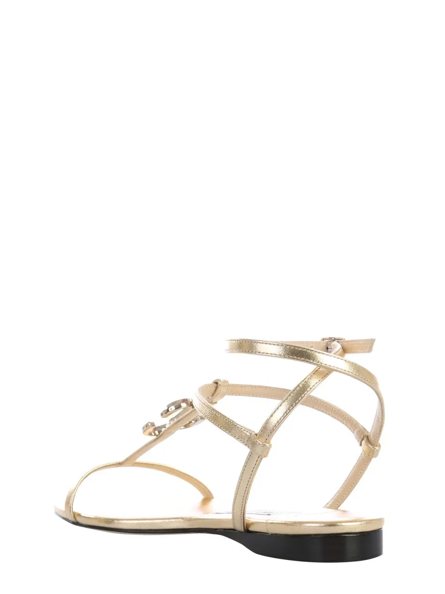 Jimmy Choo Alodie Flat Sandals