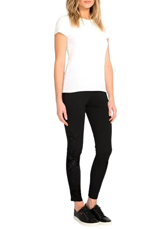 Johnny Was Joanna Tonal Embroidered Legging