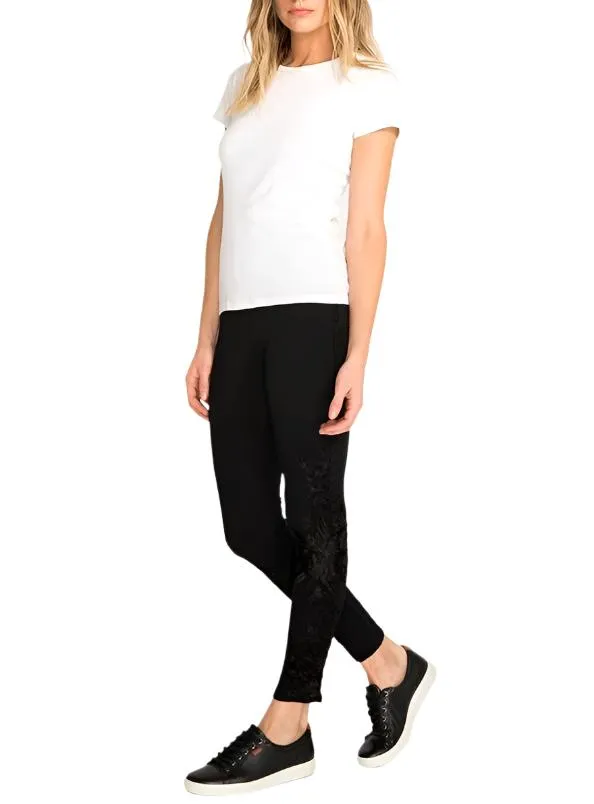 Johnny Was Joanna Tonal Embroidered Legging