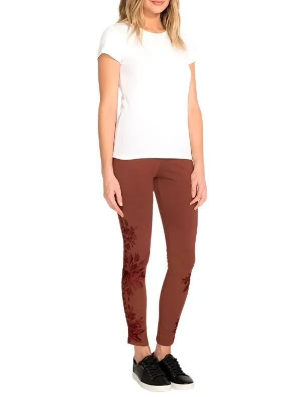Johnny Was Joanna Tonal Embroidered Legging