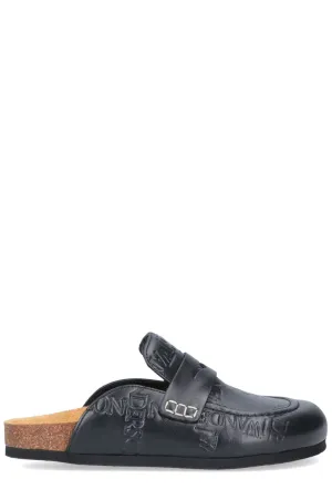 JW Anderson Allover Logo Embossed Mules