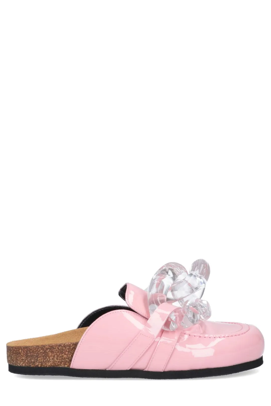 JW Anderson Chain-Linked Slip-On Loafer Mules
