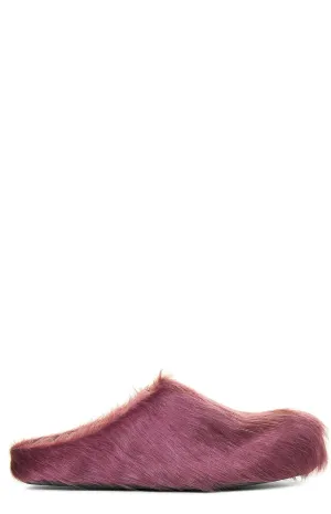 Marni Fluffy Slip-On Flat Mules