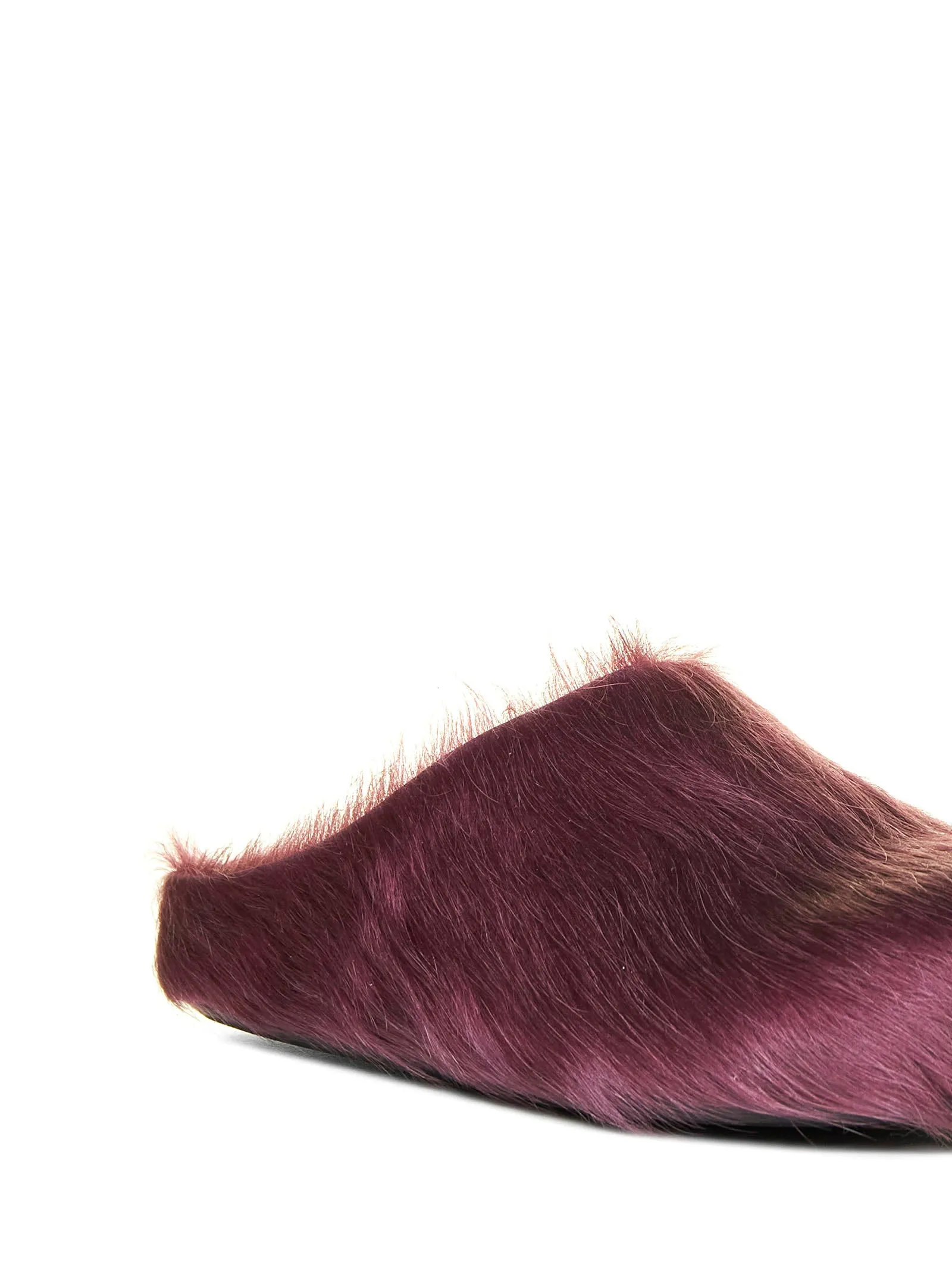 Marni Fluffy Slip-On Flat Mules