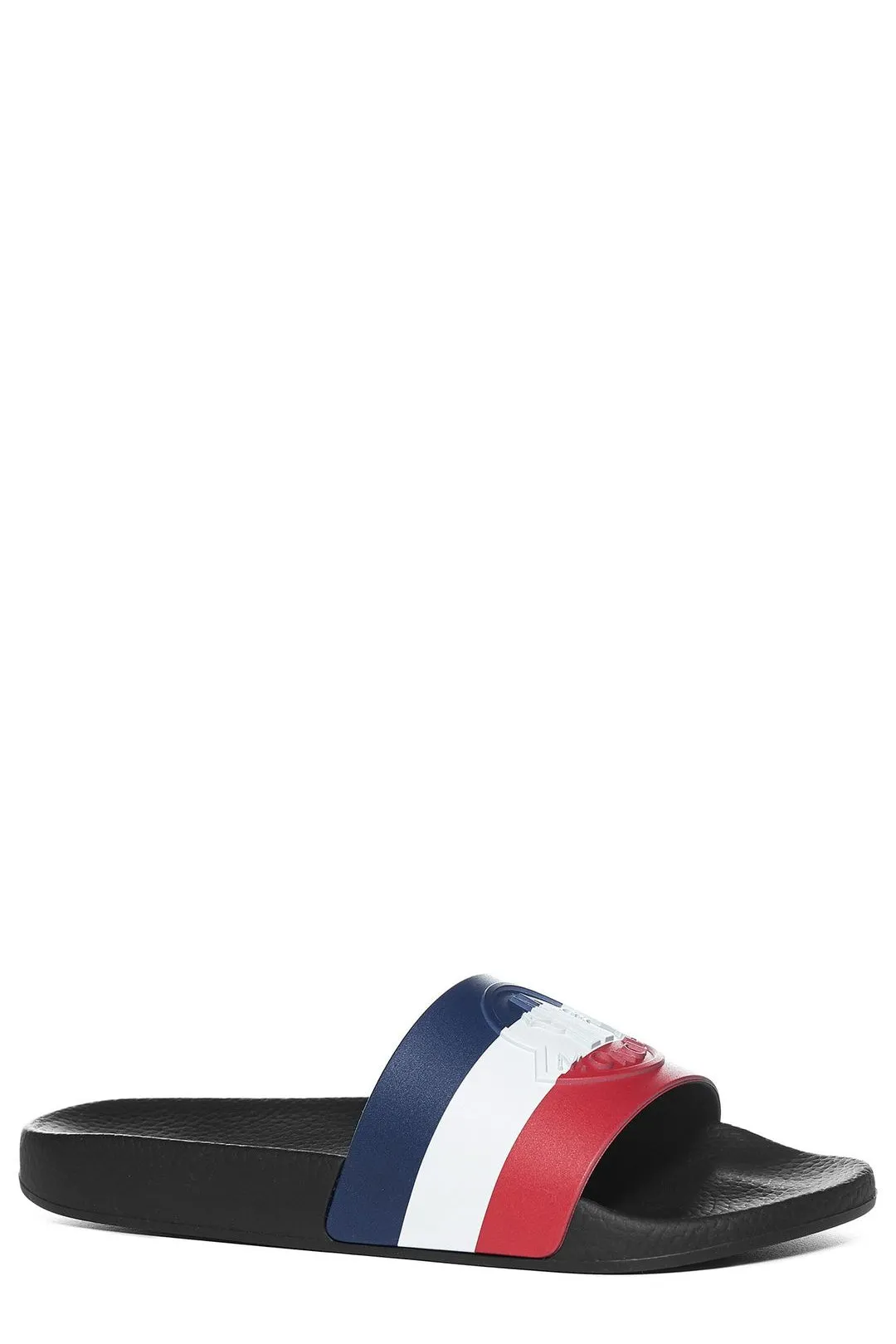 Moncler Logo Embossed Flat Sandals