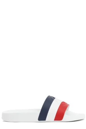 Moncler Logo Embossed Flat Sandals