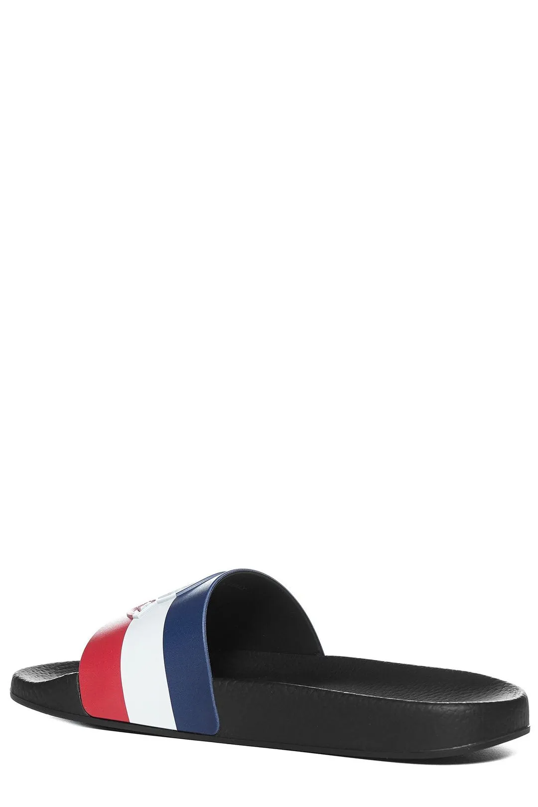 Moncler Logo Embossed Flat Sandals