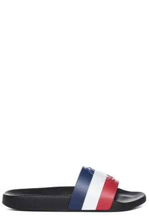 Moncler Logo Embossed Flat Sandals