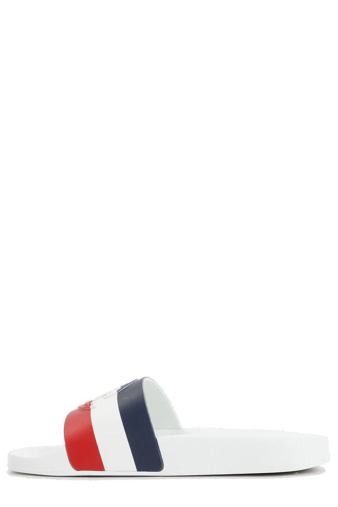 Moncler Logo Embossed Flat Sandals