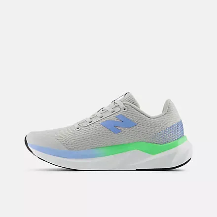 NEW BALANCE KID'S PROPEL V5 GREY/WHITE RUNNING SHOES