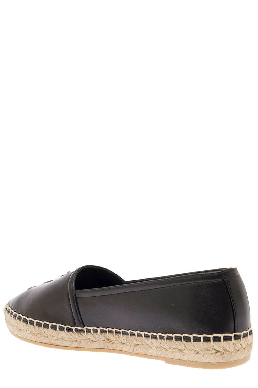 Saint Laurent Logo Debossed Slip-On Espadrilles