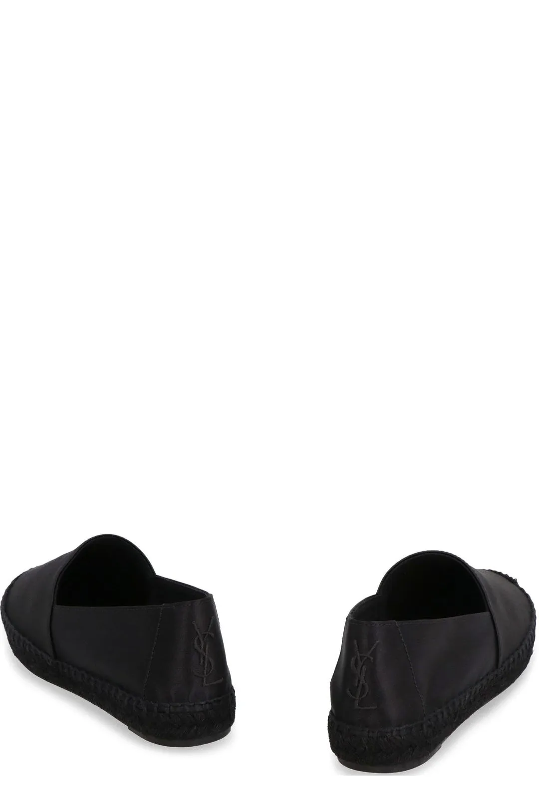 Saint Laurent Round Toe Slip-On Espadrilles