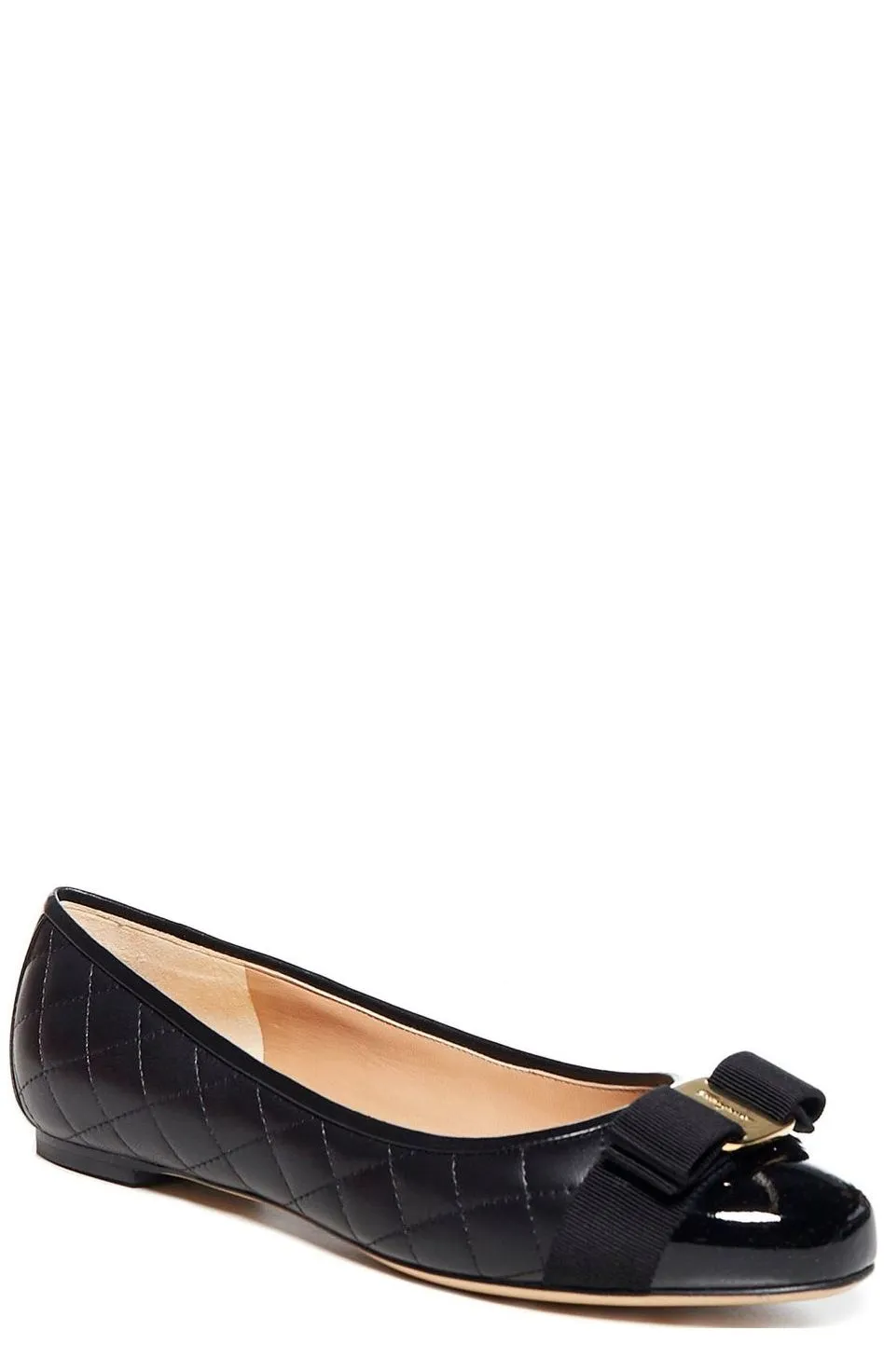 Salvatore Ferragamo Varina Ballerina Flat Shoes