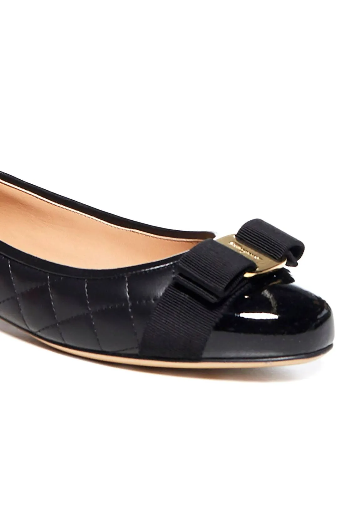 Salvatore Ferragamo Varina Ballerina Flat Shoes