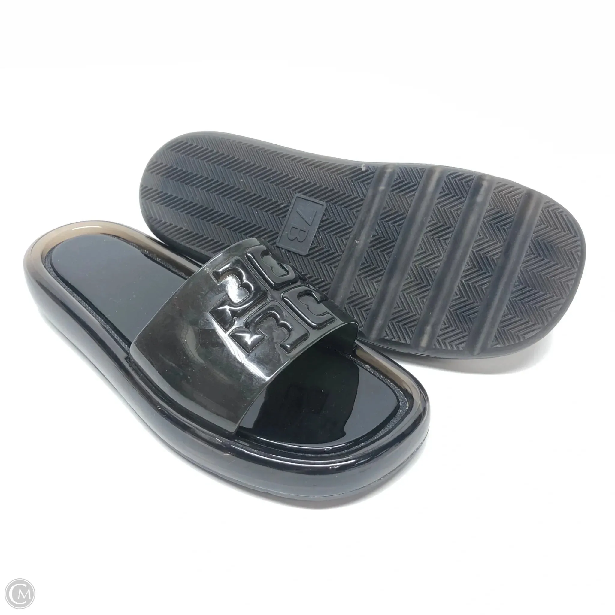 Sandals Designer By Tory Burch In Black, Size: 7