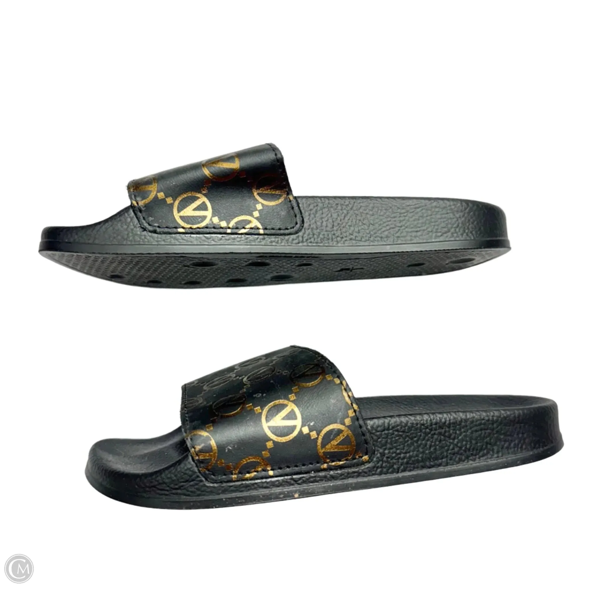 Sandals Designer By Valentino-mario In Black, Size: 6