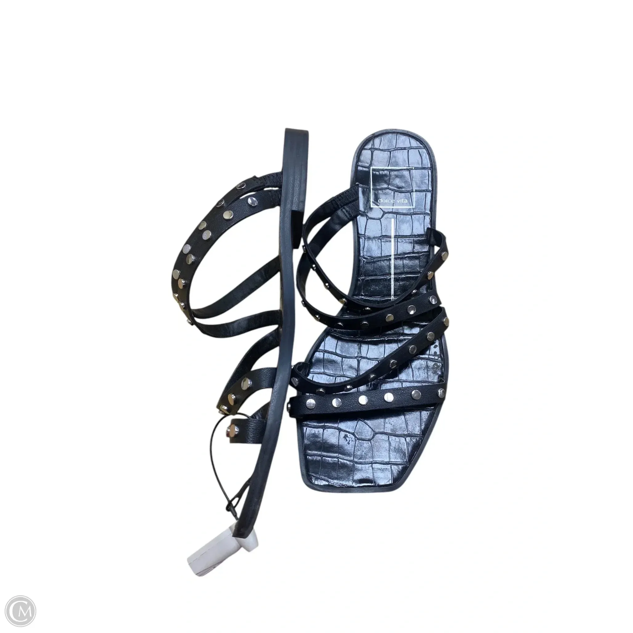 Sandals Flats By Dolce Vita In Black, Size: 8