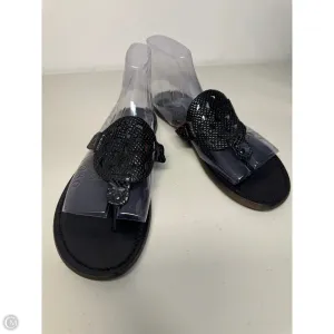 Sandals Flats By Freebird In Black, Size: 10