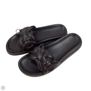Sandals Flats By H&m In Brown, Size: 9.5 (40)