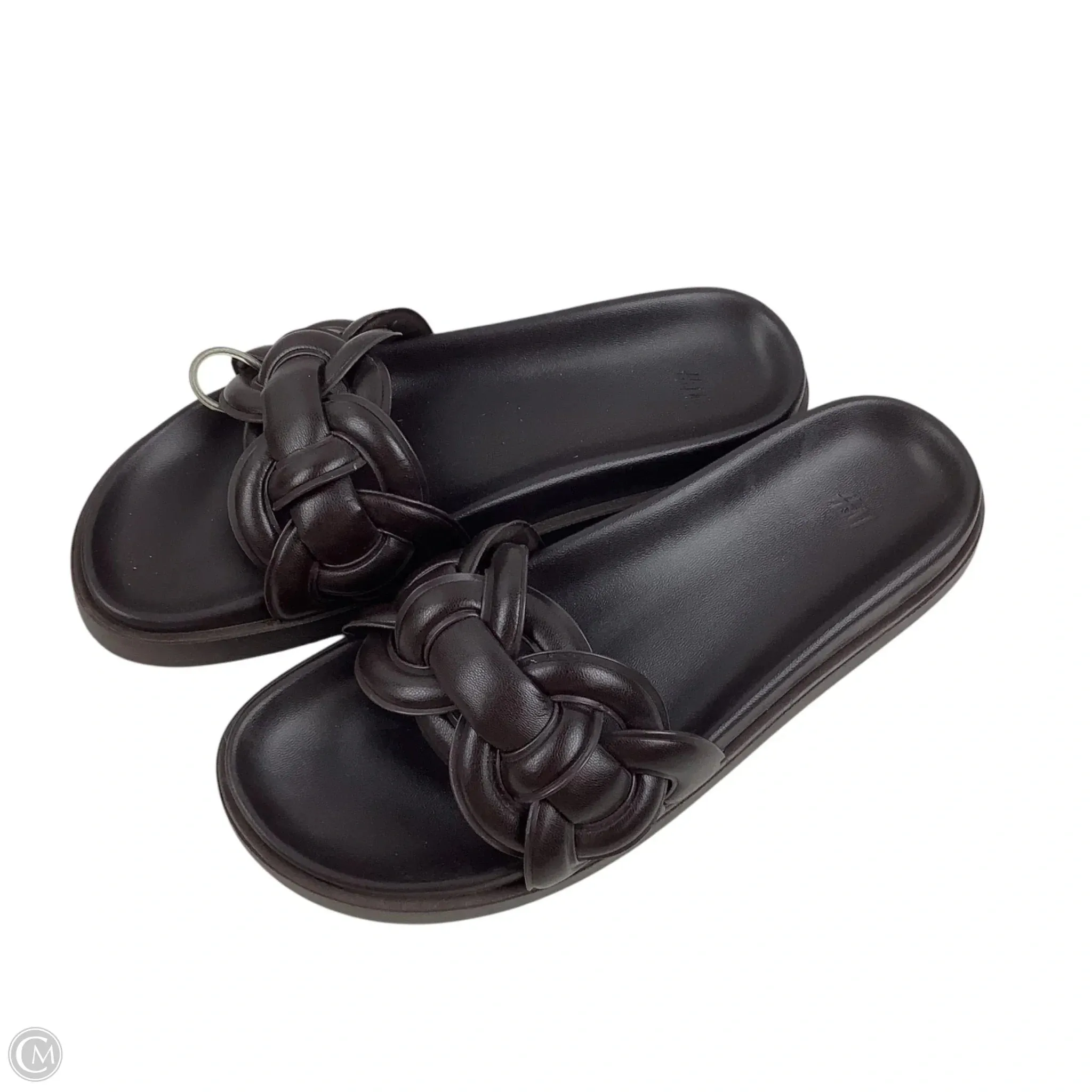 Sandals Flats By H&m In Brown, Size: 9.5 (40)