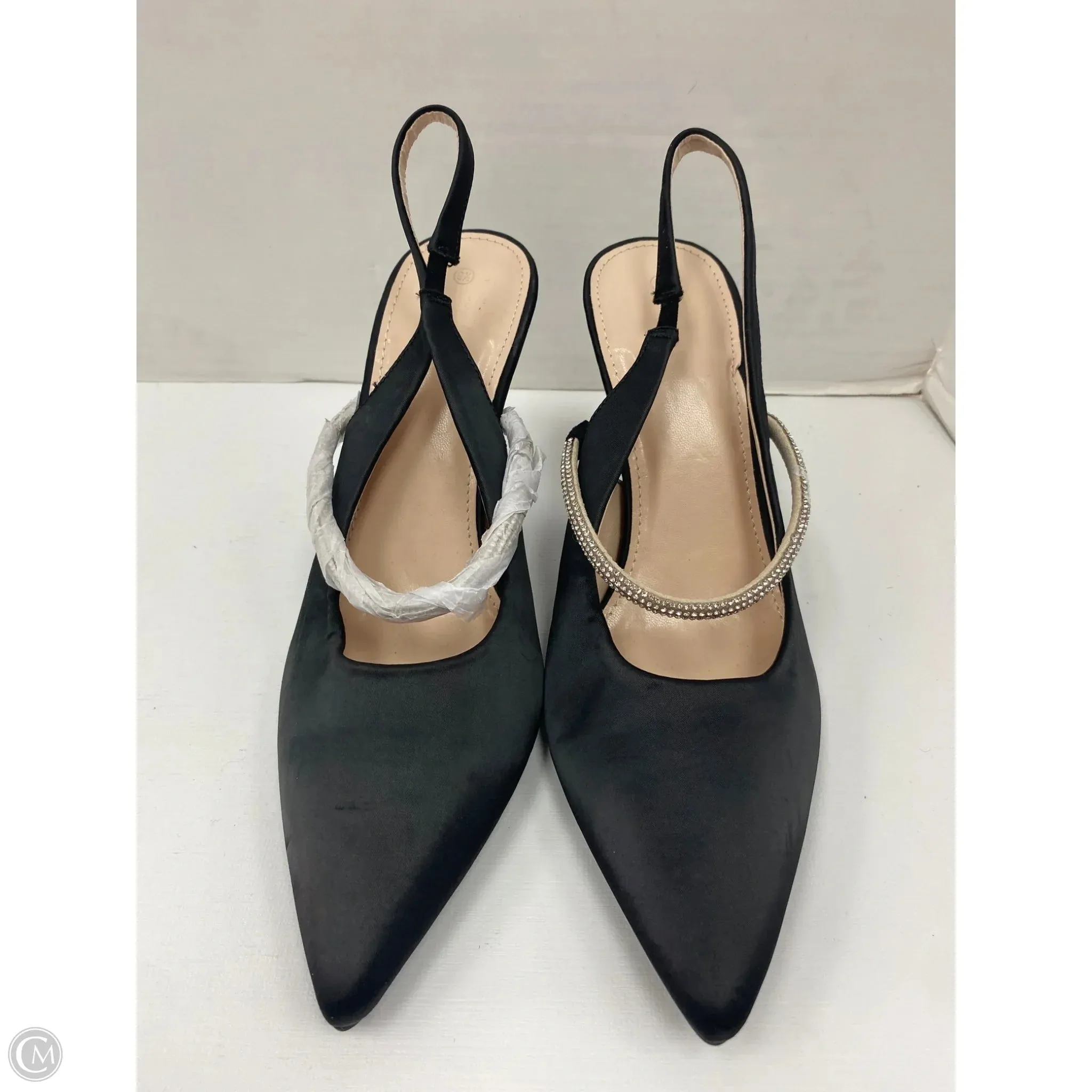 Sandals Flats By Nine West In Black, Size: 9.5