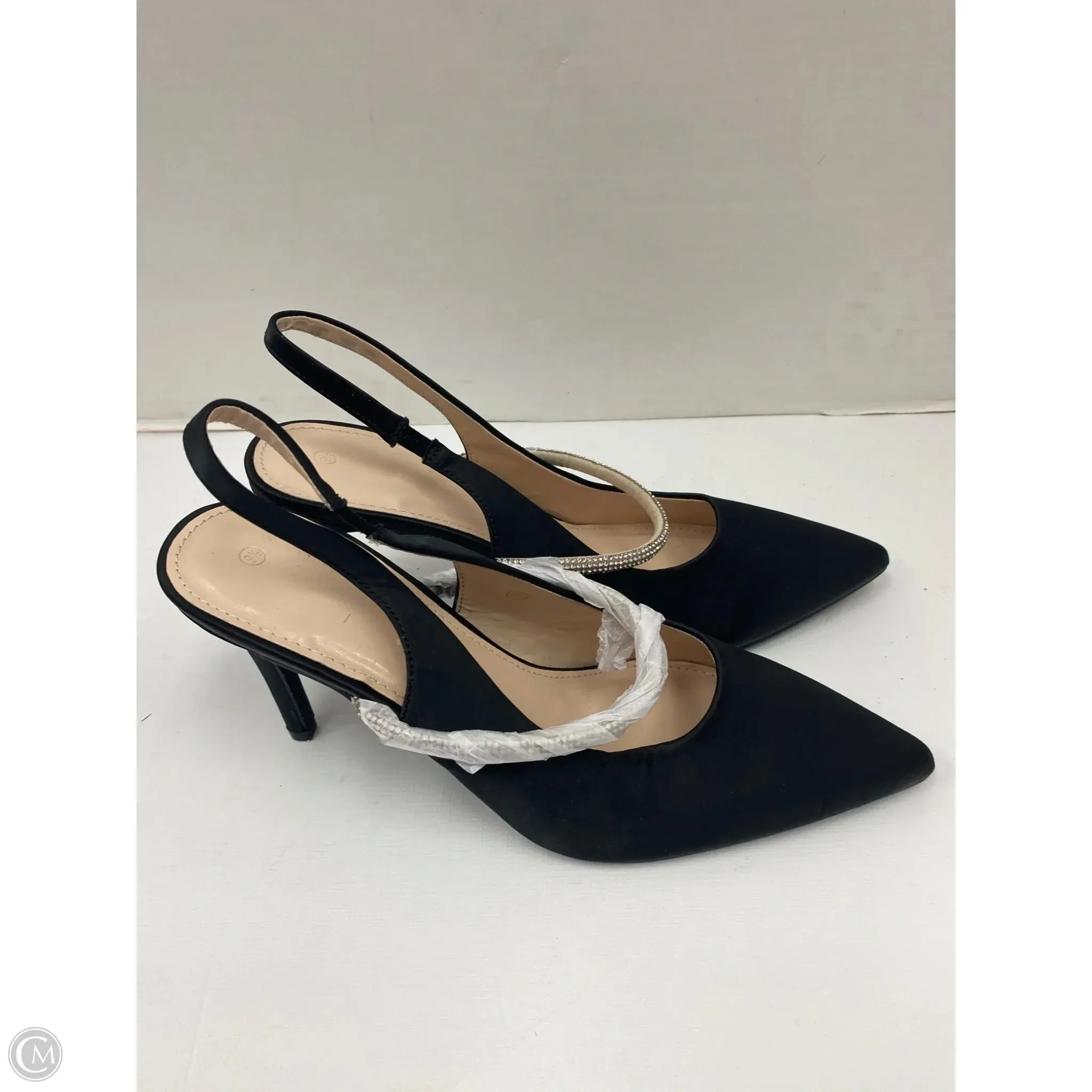 Sandals Flats By Nine West In Black, Size: 9.5