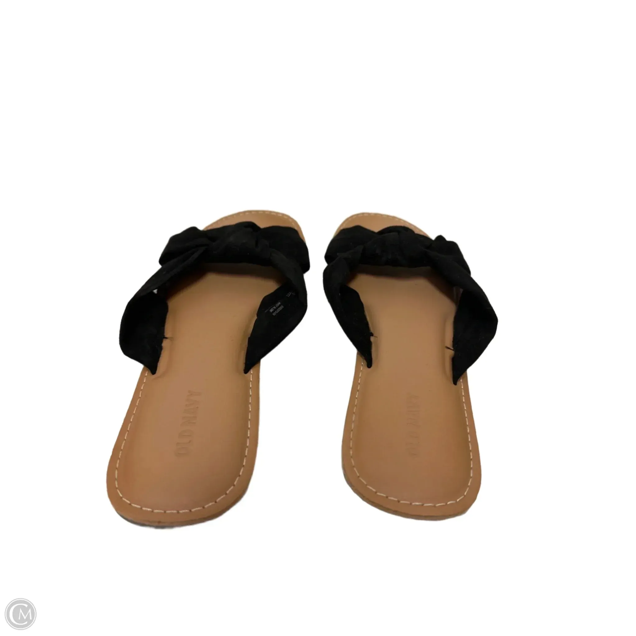 Sandals Flats By Old Navy In Black, Size: 8