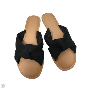 Sandals Flats By Old Navy In Black, Size: 8