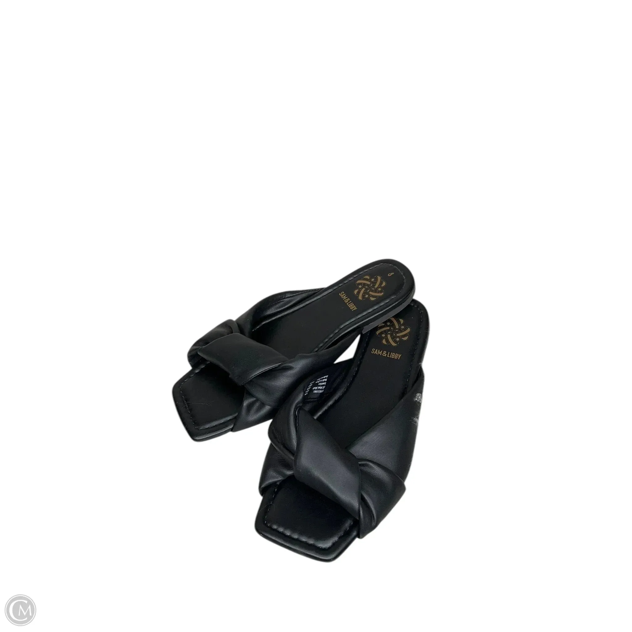 Sandals Flats By Sam And Libby In Black, Size: 8