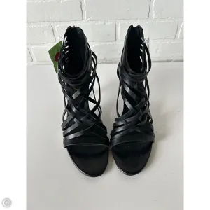 Sandals Heels Kitten By Ash In Black, Size: 7