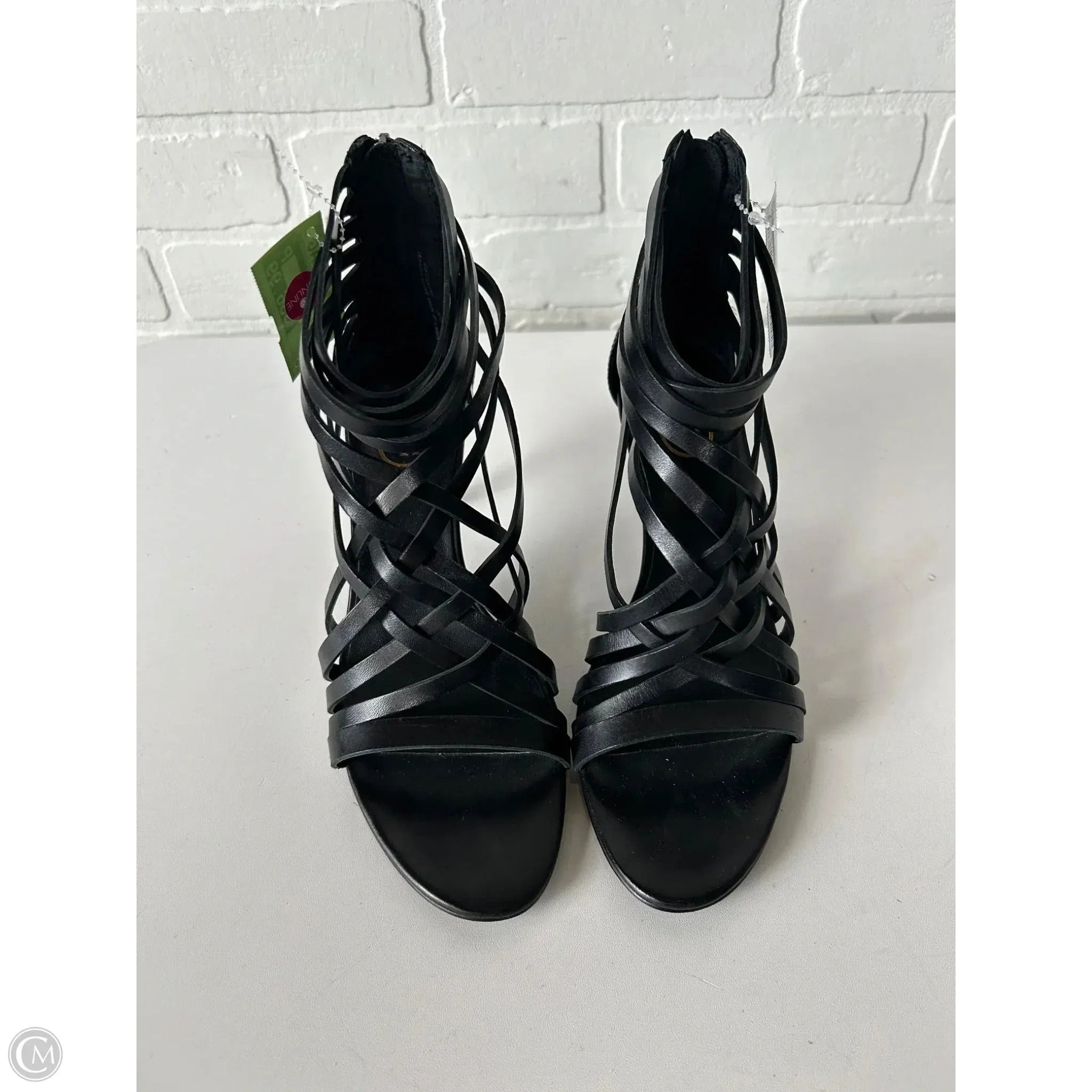 Sandals Heels Kitten By Ash In Black, Size: 7