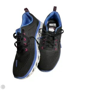 Shoes Athletic By Skechers In Black & Blue, Size: 7