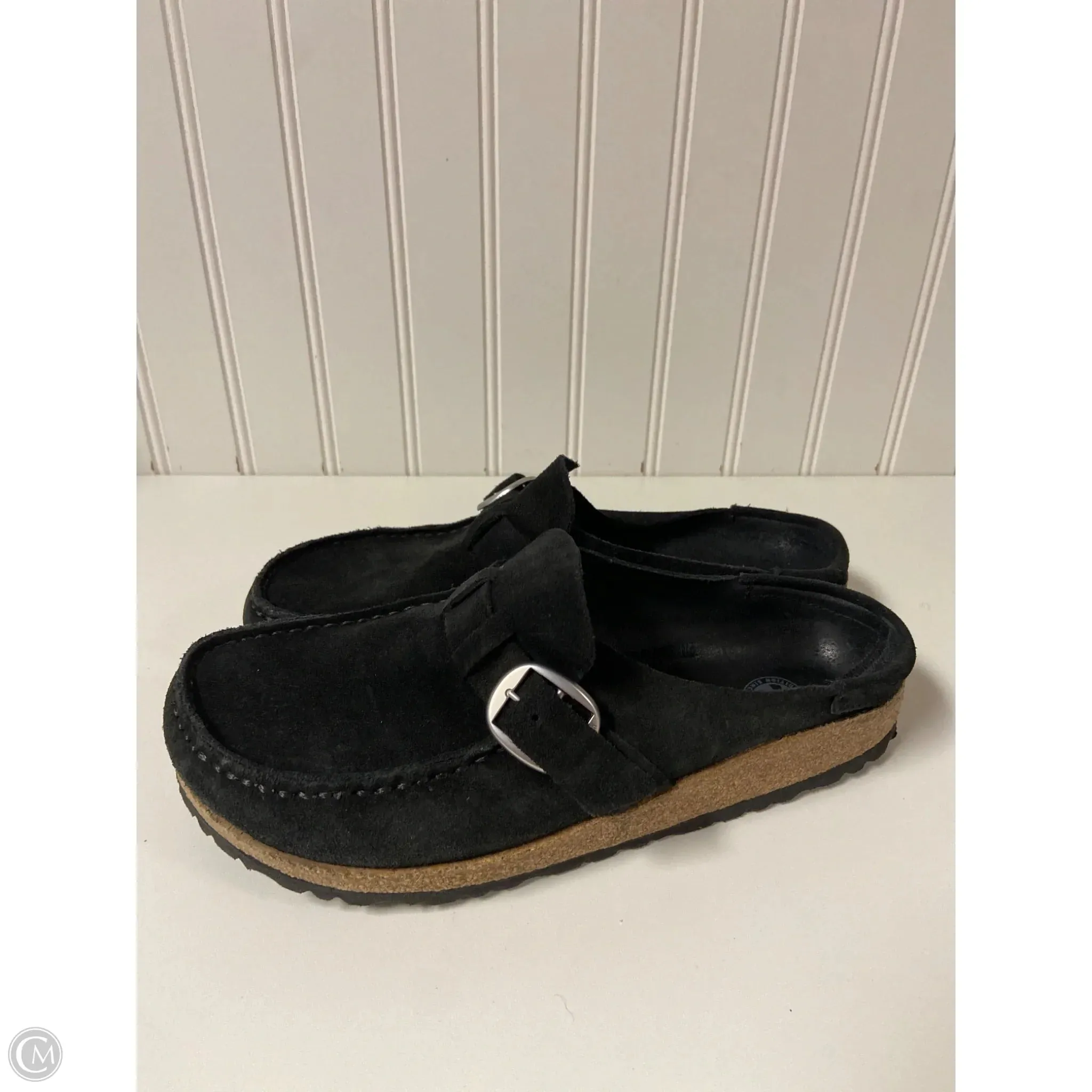 Shoes Flats By Birkenstock In Black, Size: 8.5
