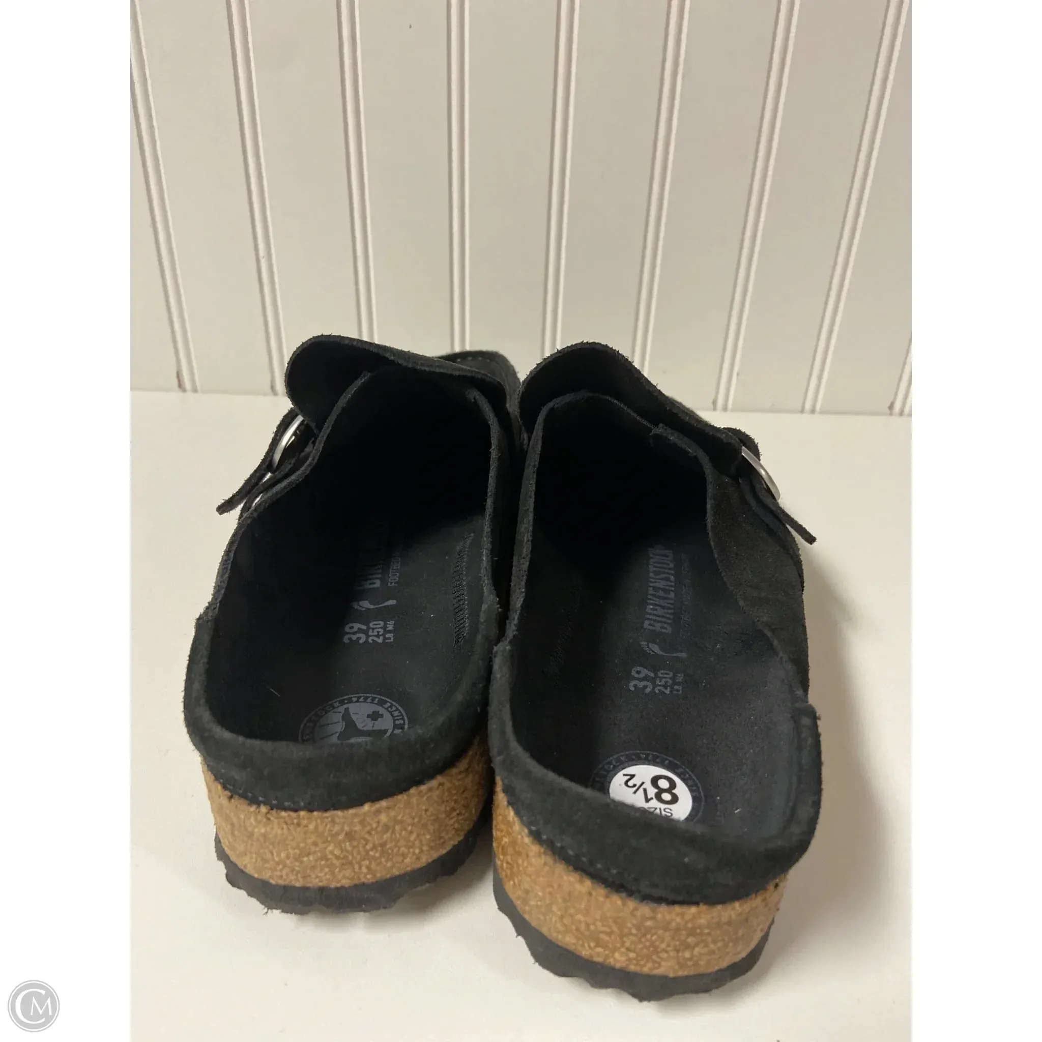 Shoes Flats By Birkenstock In Black, Size: 8.5