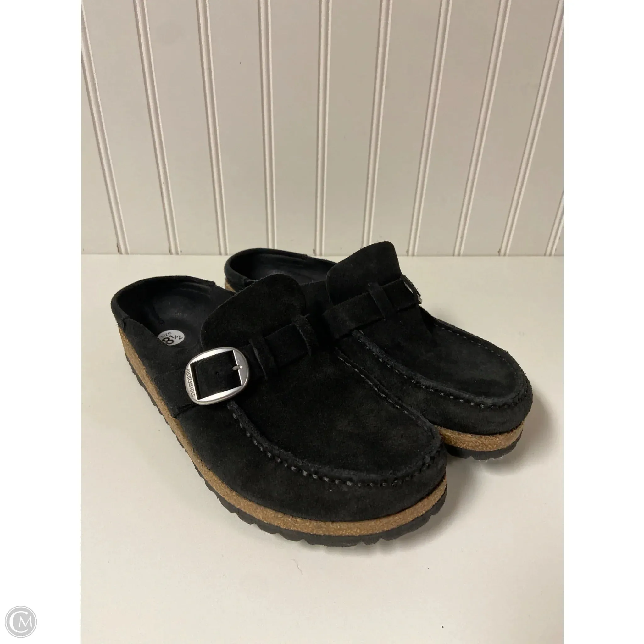 Shoes Flats By Birkenstock In Black, Size: 8.5