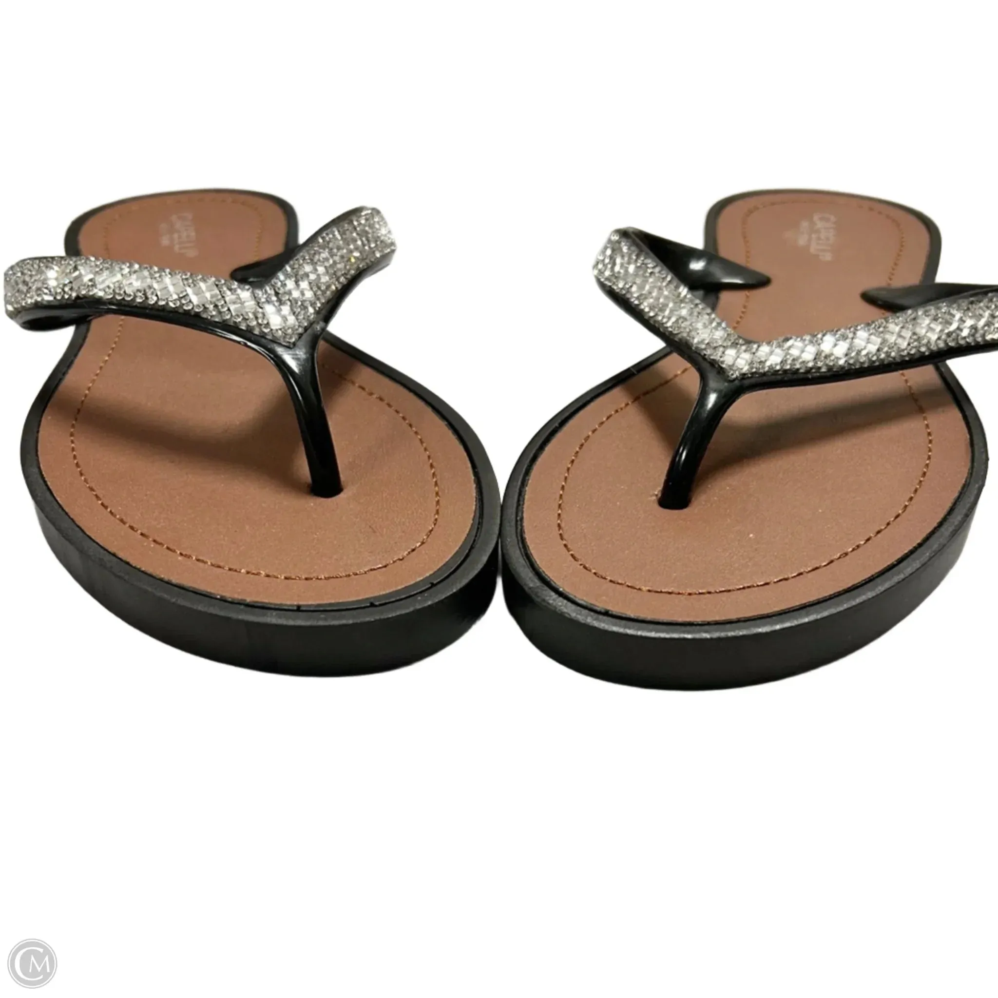 Shoes Flats By Capelli In Black & Brown, Size: 7