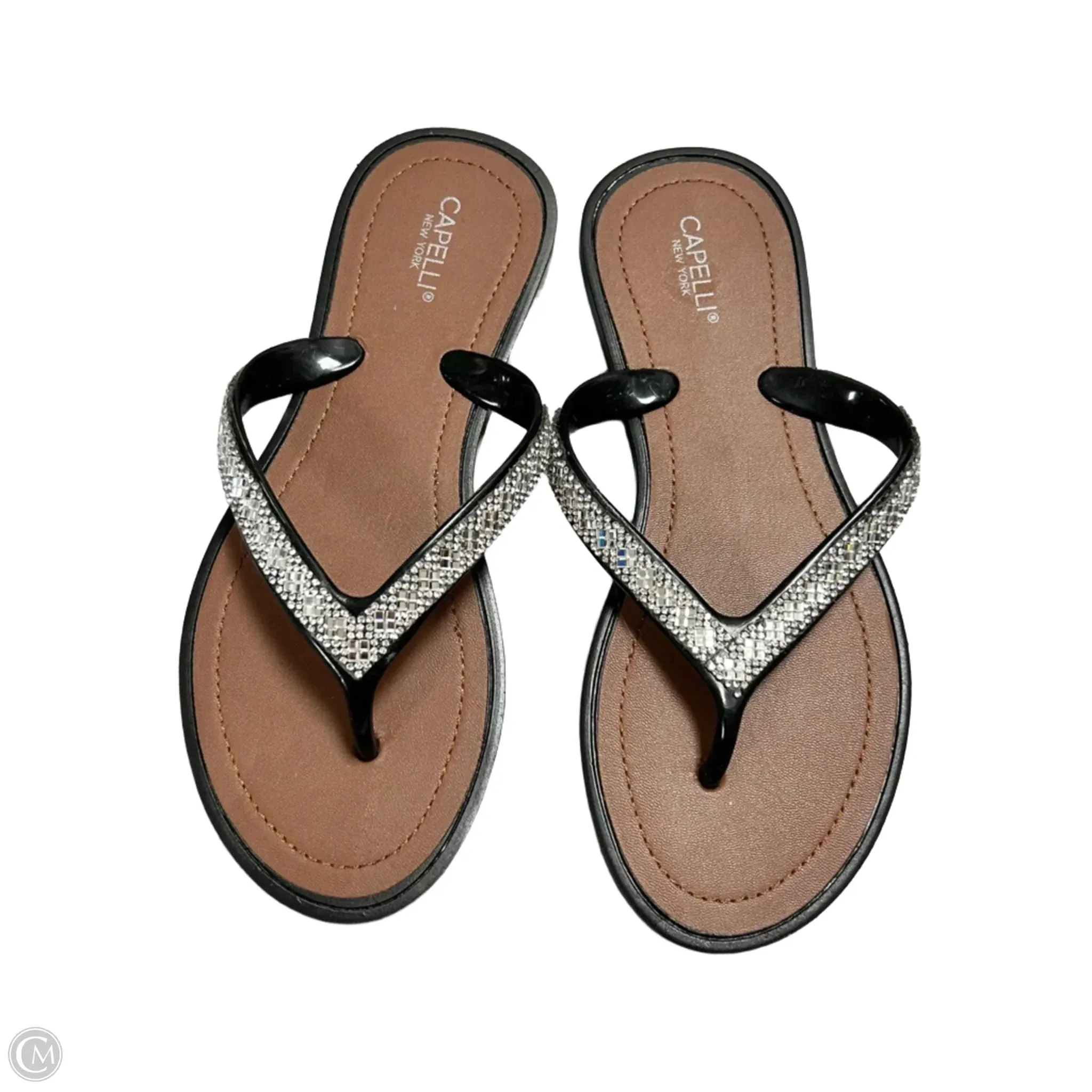 Shoes Flats By Capelli In Black & Brown, Size: 7