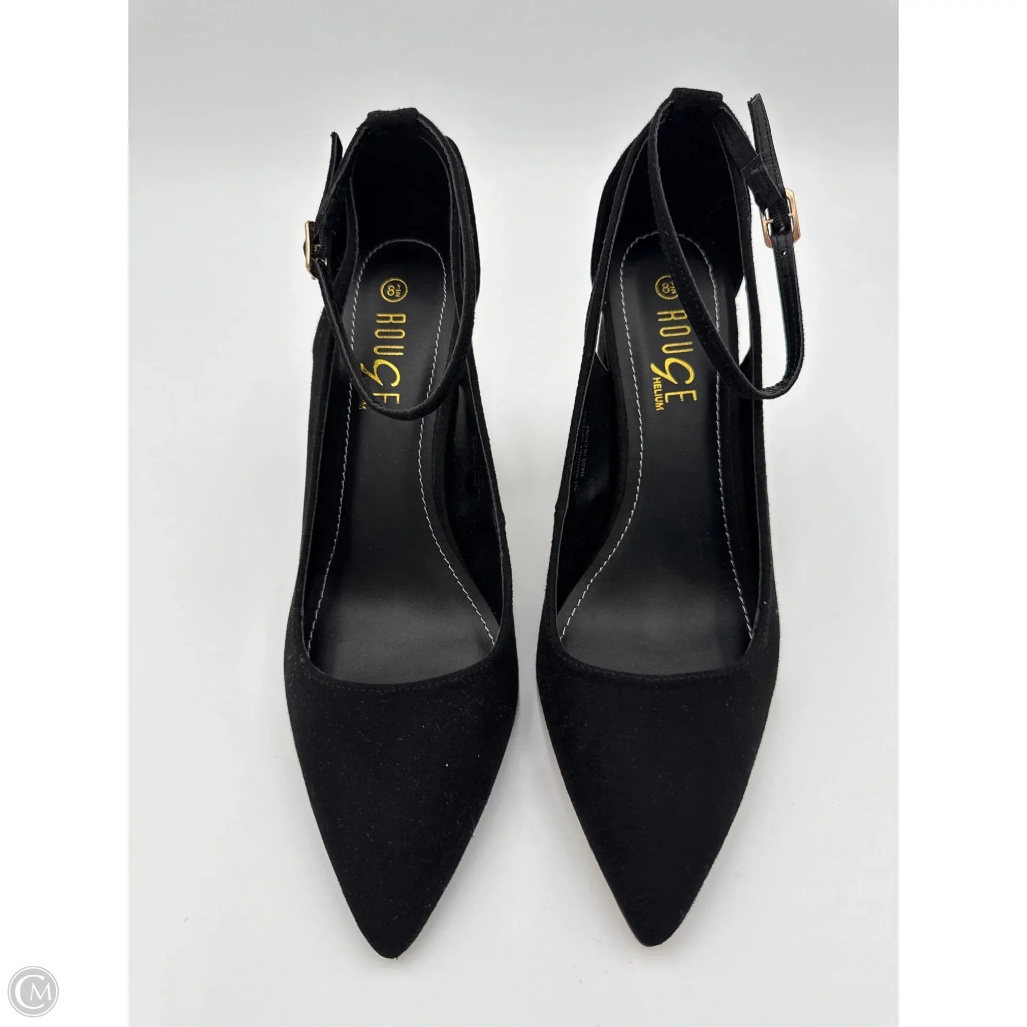 Shoes Heels Platform By Rouge In Black, Size: 8.5