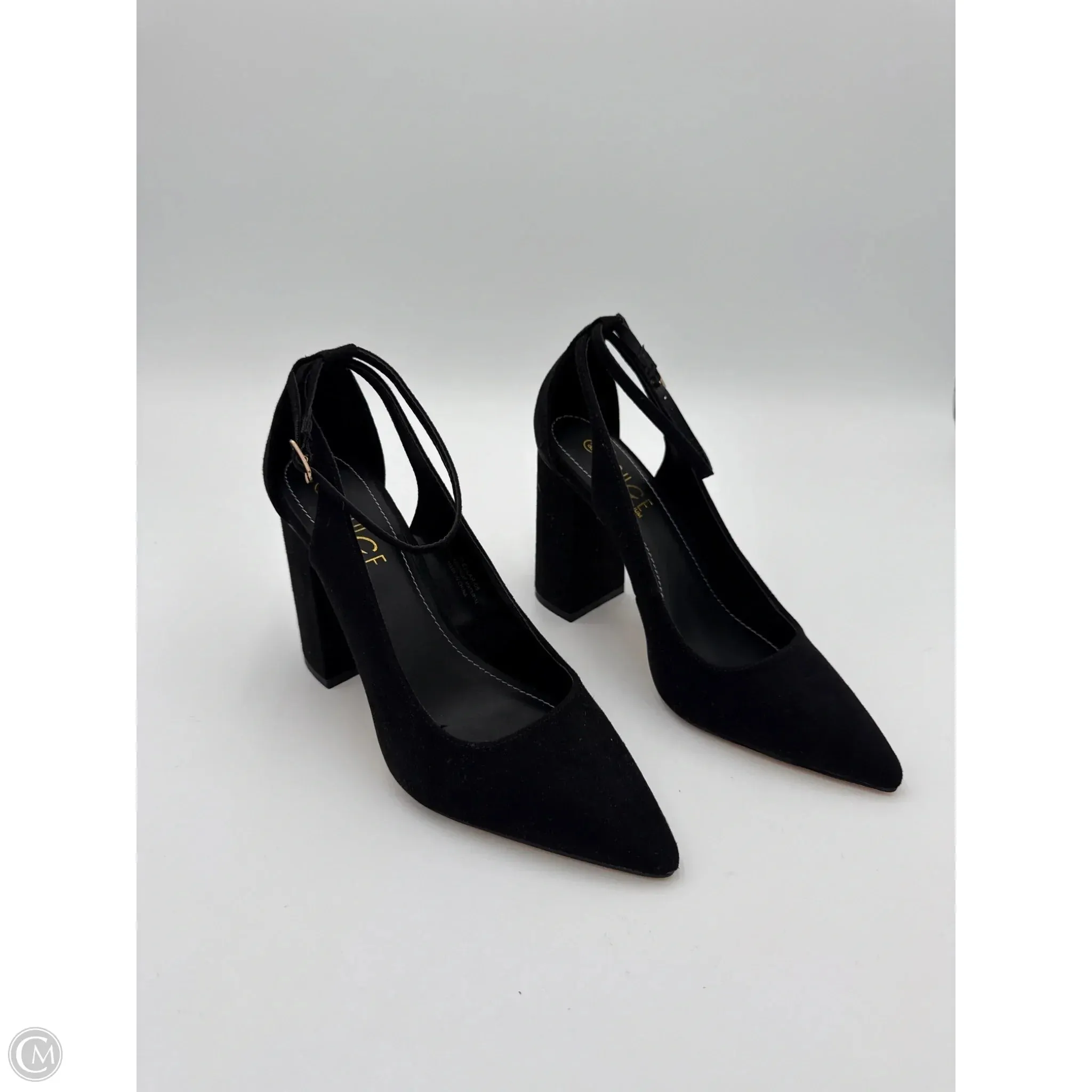 Shoes Heels Platform By Rouge In Black, Size: 8.5