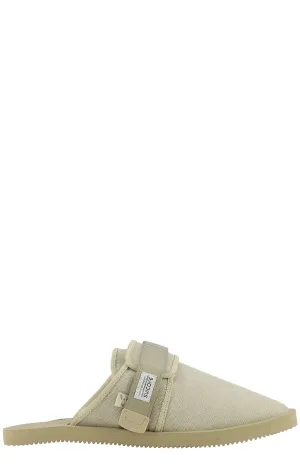 Suicoke Logo Patch Flat Slippers
