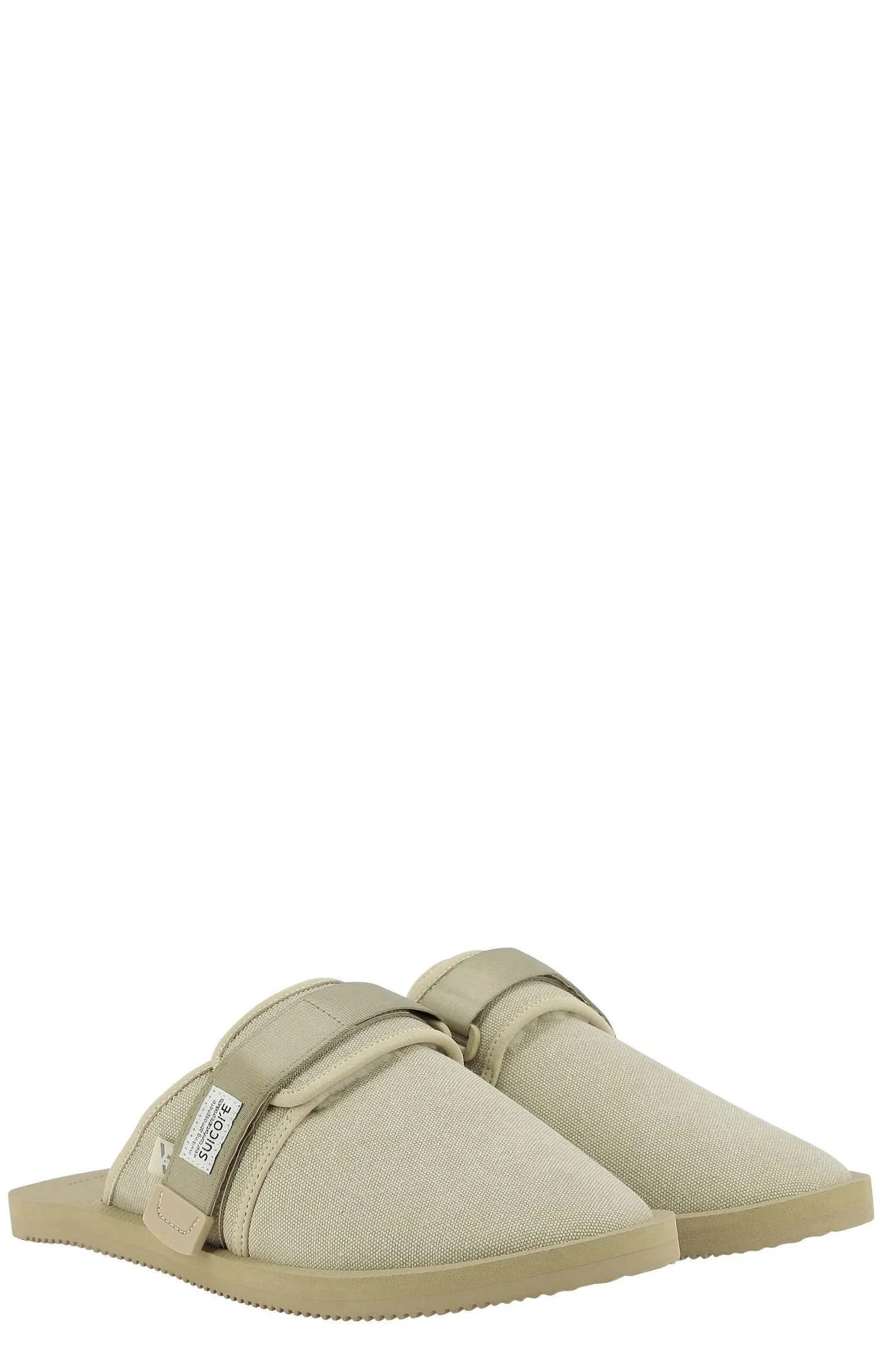 Suicoke Logo Patch Flat Slippers