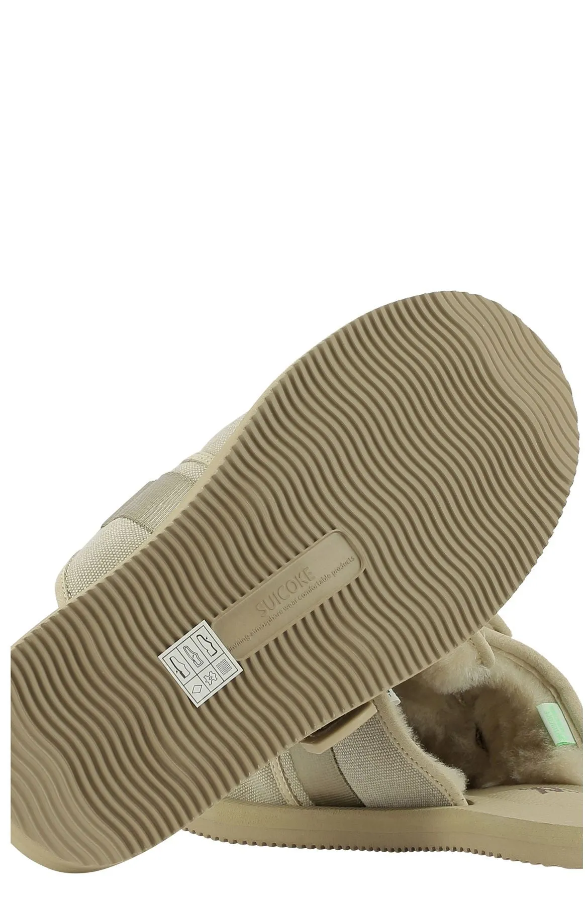 Suicoke Logo Patch Flat Slippers